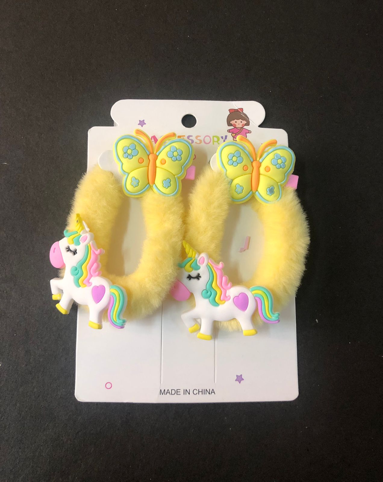 Pack Of 2 Hair Bands And Clips